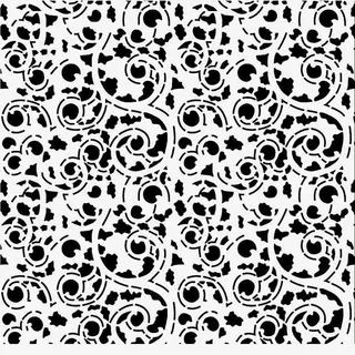 黑色藤蔓底纹免抠