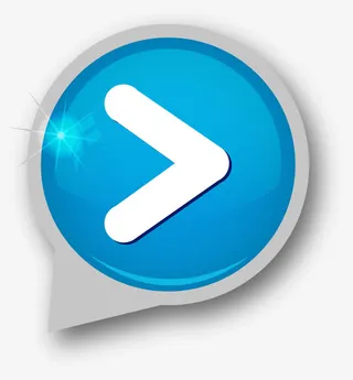 手绘蓝色按键按钮免抠