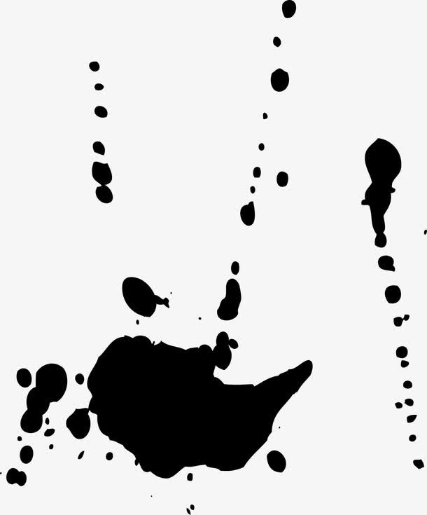 墨水png元素免抠