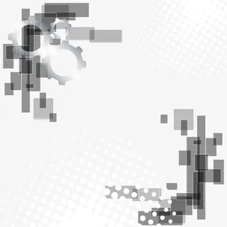 时尚齿轮科技背景矢量图