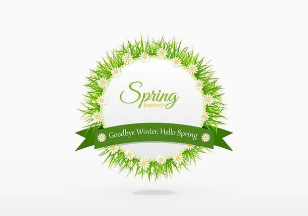 迎接春天的到来免抠