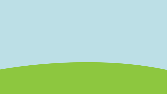 简约草地蓝天卡通背景图片高清