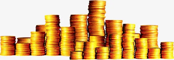 金币样式地产开盘宣传免抠