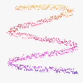 彩色装饰物免抠