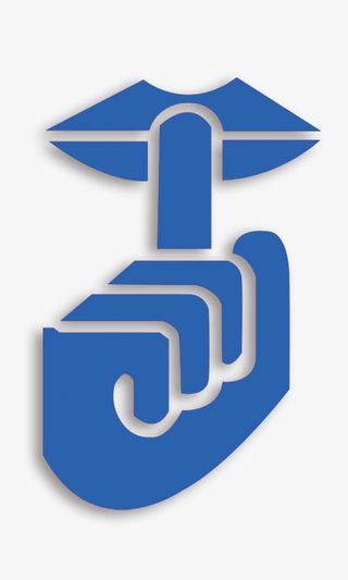 禁止喧哗图标免抠