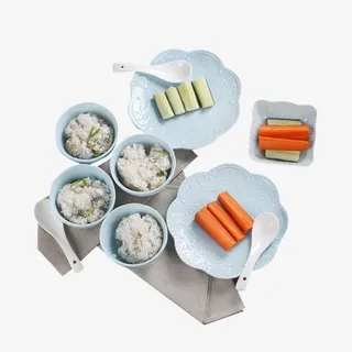 日系风格套碗系列免抠