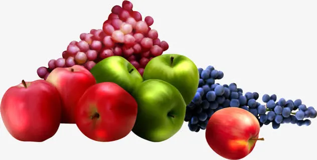 秋天丰收的水果免抠