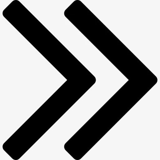 双角指向右图标免抠