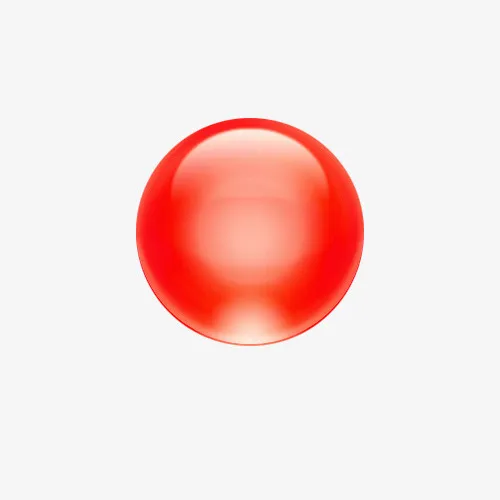 红色圆球免抠