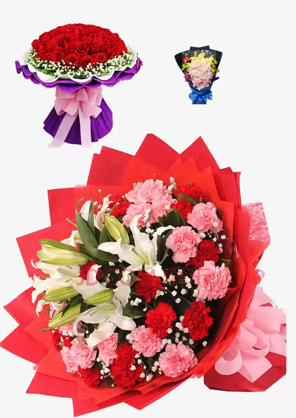 一束鲜花免抠