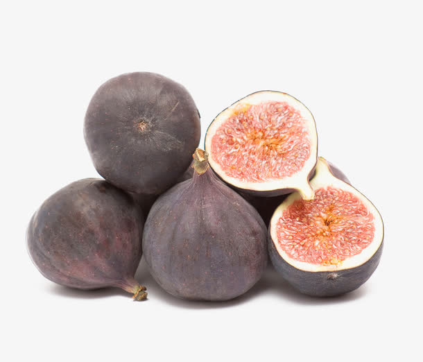 一堆无花果水果免抠