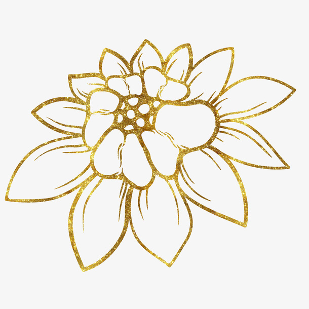 情人节并蒂花免抠图免抠