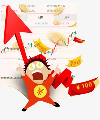 股票广告免抠