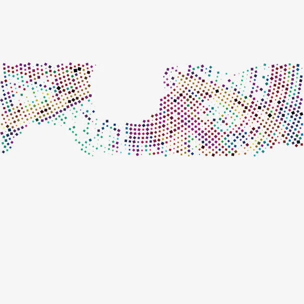 矢量晶格底纹免抠