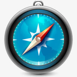 指南针3D质感软件PNG图标免抠
