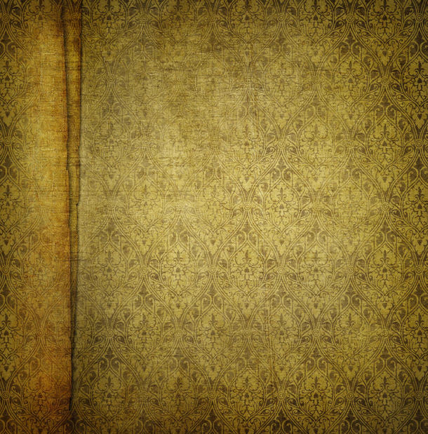 复古花纹背景素材