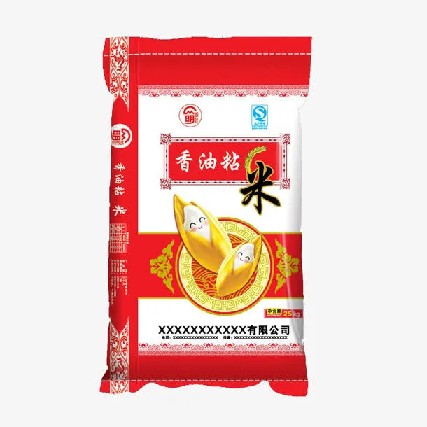 香油粘米包装免抠