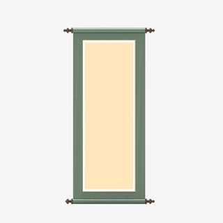 国潮卷轴装饰边框免抠