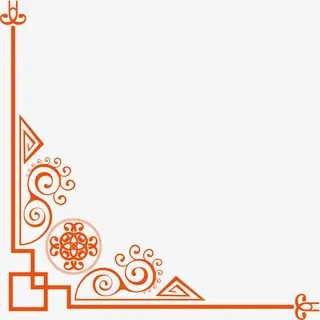 中国风边框免抠