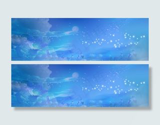 轮播背景海报banner