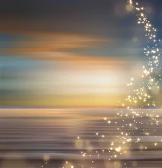 抽象油画星光海报背景素材高清