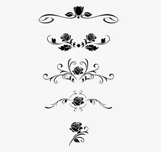 现代中国风立体装饰分页符免抠