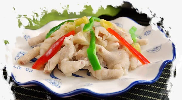 鸡爪青椒辣椒免抠