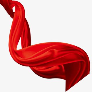 红布带  飘带  节日  喜庆免抠