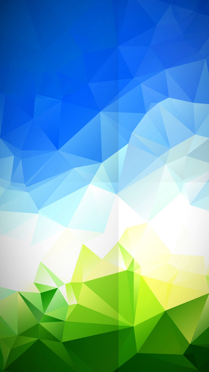 彩色立体几何H5背景高清