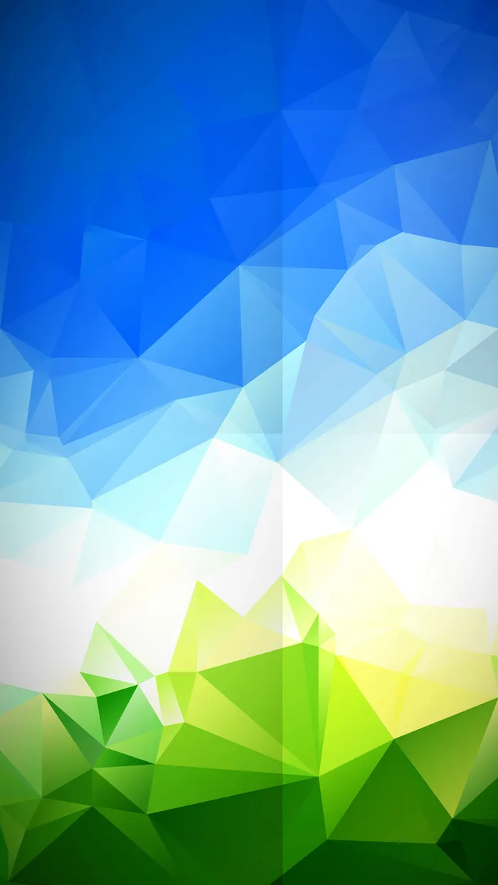 彩色立体几何H5背景高清