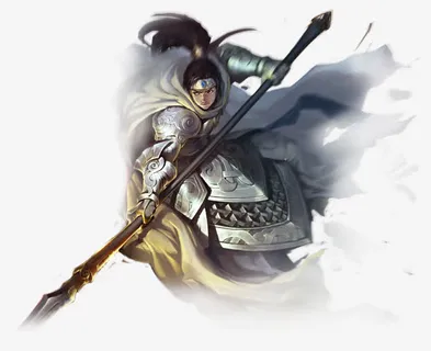 赵云立绘游戏免抠