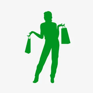 卡通小人剪影人物素描免抠