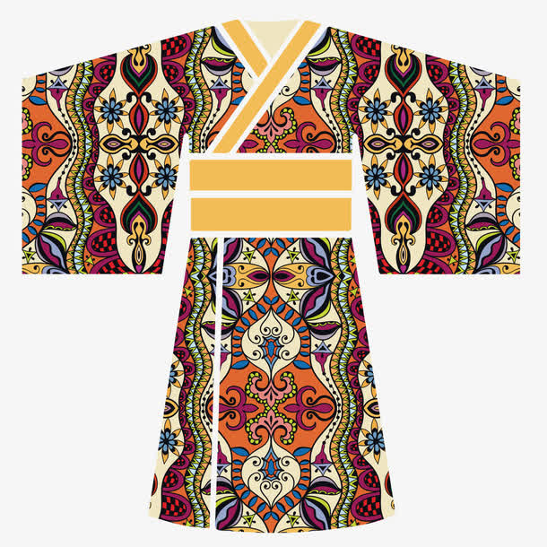 精美和服免抠