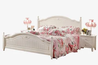 欧式宫廷床铺免抠