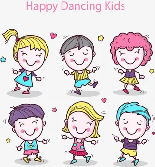 快乐的孩子们免抠