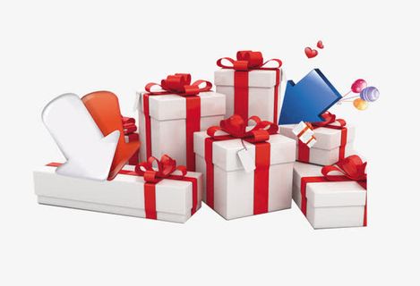 礼物一堆免抠