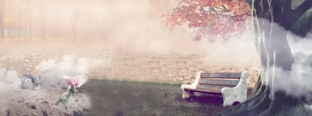秋季女装背景