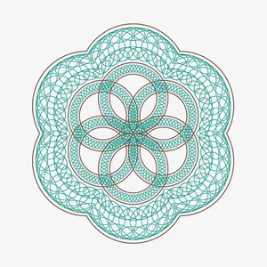 复杂防伪花纹免抠