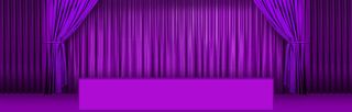 紫色幕布舞台背景装饰高清