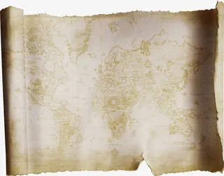 藏宝图素材免抠