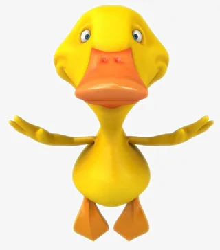 卡通鸭子图片免抠