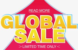 促销打折条幅设计矢量素材免抠