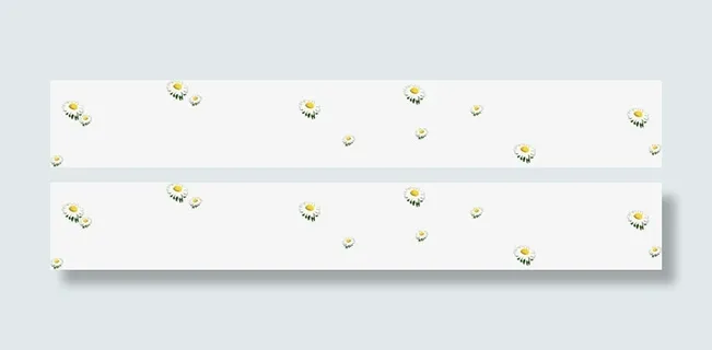 白色唯美手绘春天花朵美景免抠