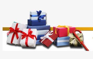 礼物盒装饰免抠