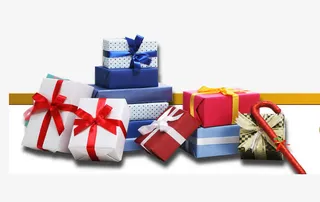 礼物盒装饰免抠