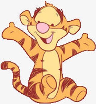 卡通可爱小老虎免抠