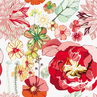 手绘花免抠 手绘花免抠