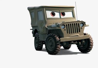 生气的卡通车免抠