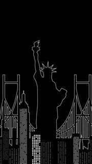 自由女神H5背景高清