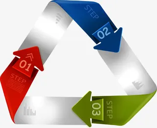 商务信息图表示意图免抠